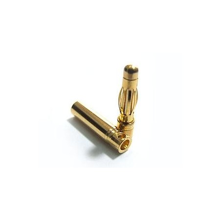 Bullet connector 4mm Male and Female