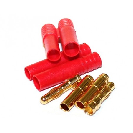 Conectores HXT Banana 4 mm - 2 unidades