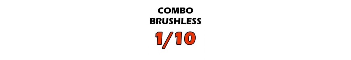 Combos Brushless para 1/10