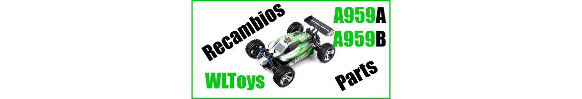 Parts for Buggy WLToys A959 Electric