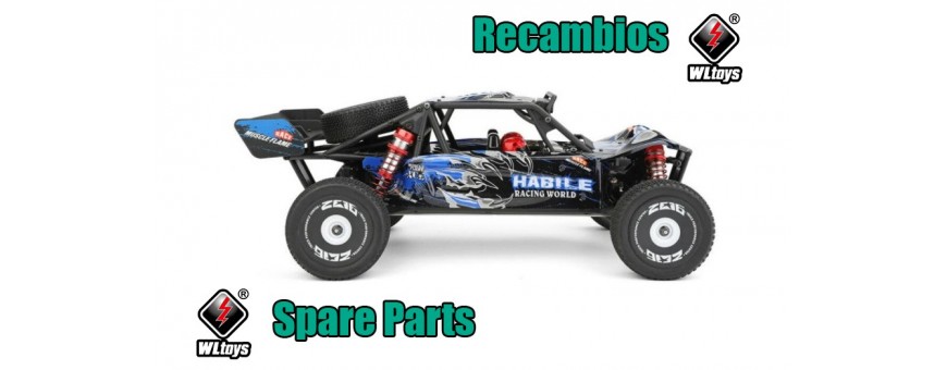 Spare Parts for Buggy WLToys 124018 1/12 RC Car