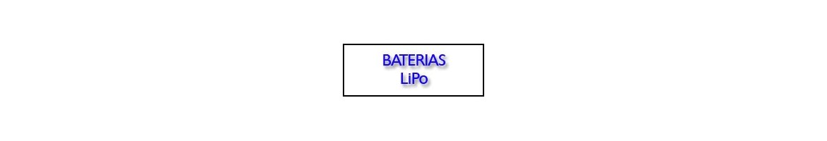 Baterias LiPo y Life para RC Coches Receptores y Emisoras