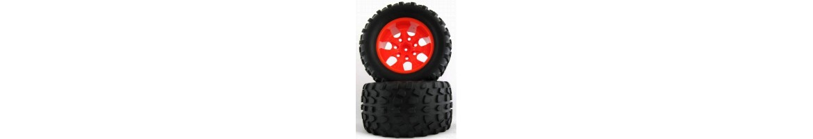 Truggy and Monster 1/10 Tires