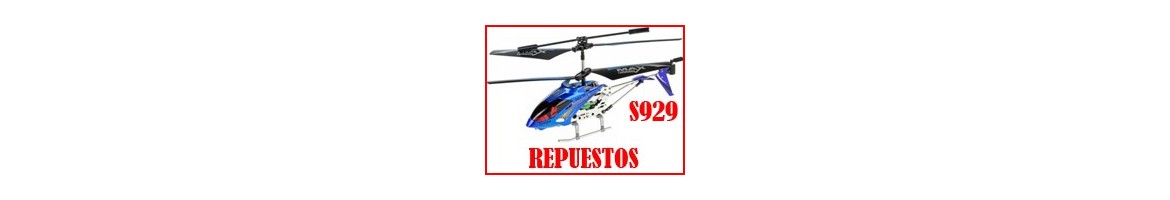 Repuestos Helicoptero 3.5ch S929